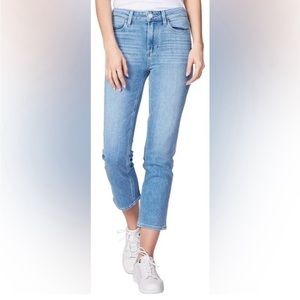 Paige Hoxton Slim Crop Jeans Blue Denim Size 26